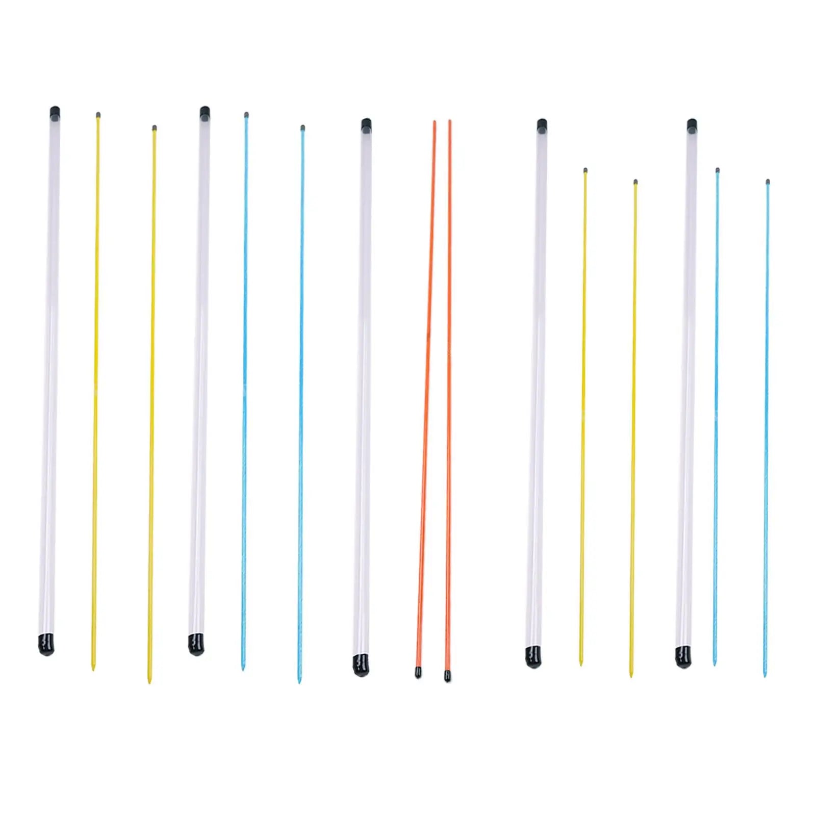 Essential Golf Training Tool Alignment Sticks & Storage Bag