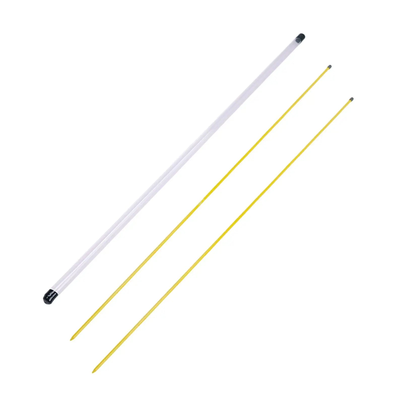 Essential Golf Training Tool Alignment Sticks & Storage Bag